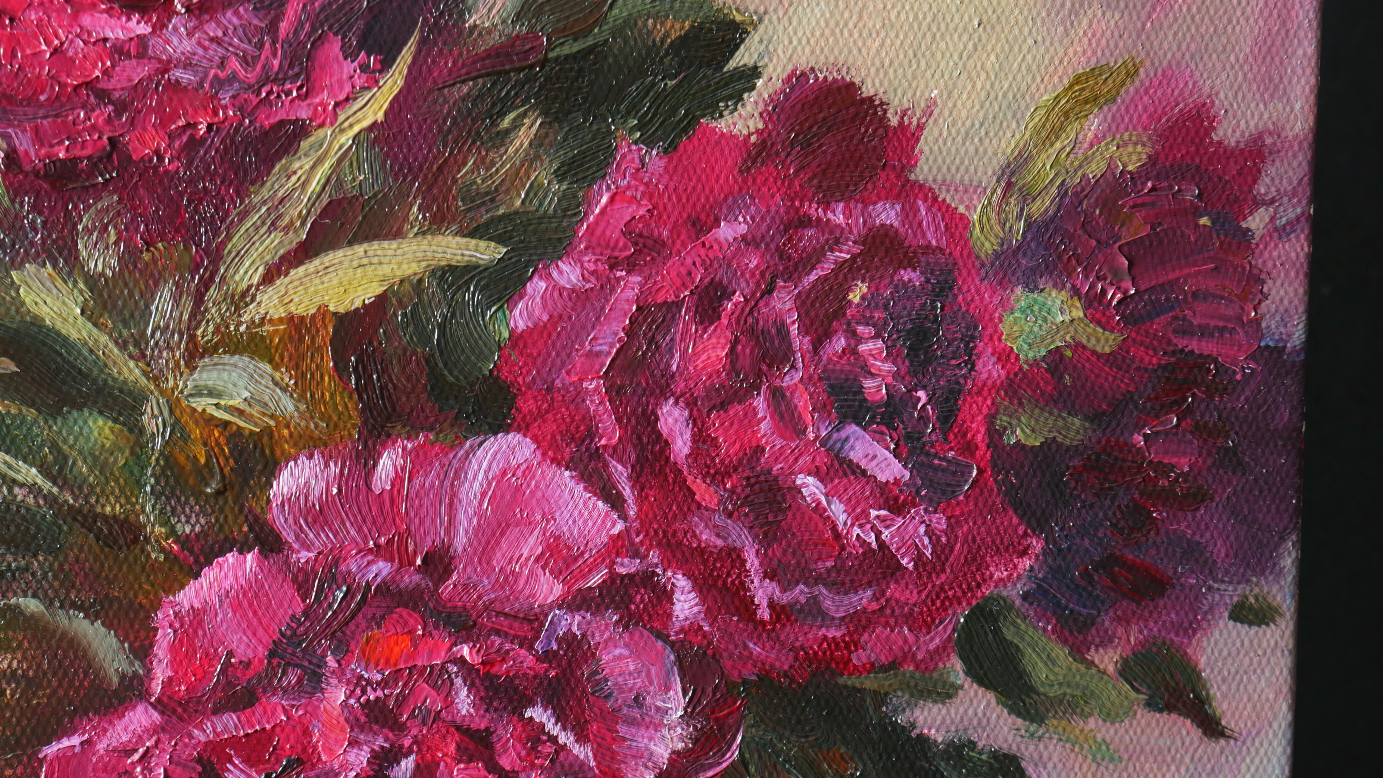 The Bouquet Of Peonies For Sale 1