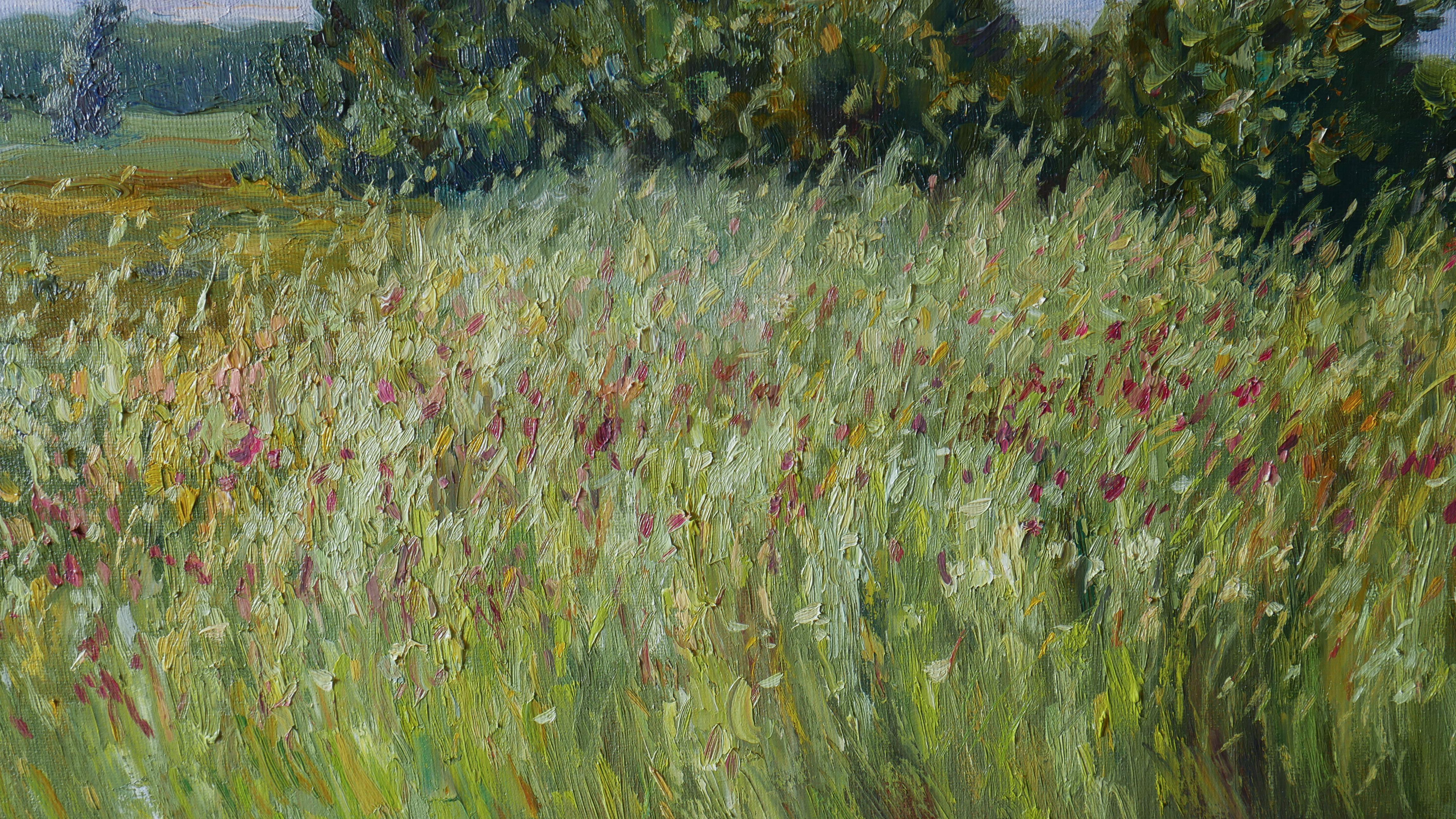 The Gust Of July Wind. Ölgemälde im Angebot 3