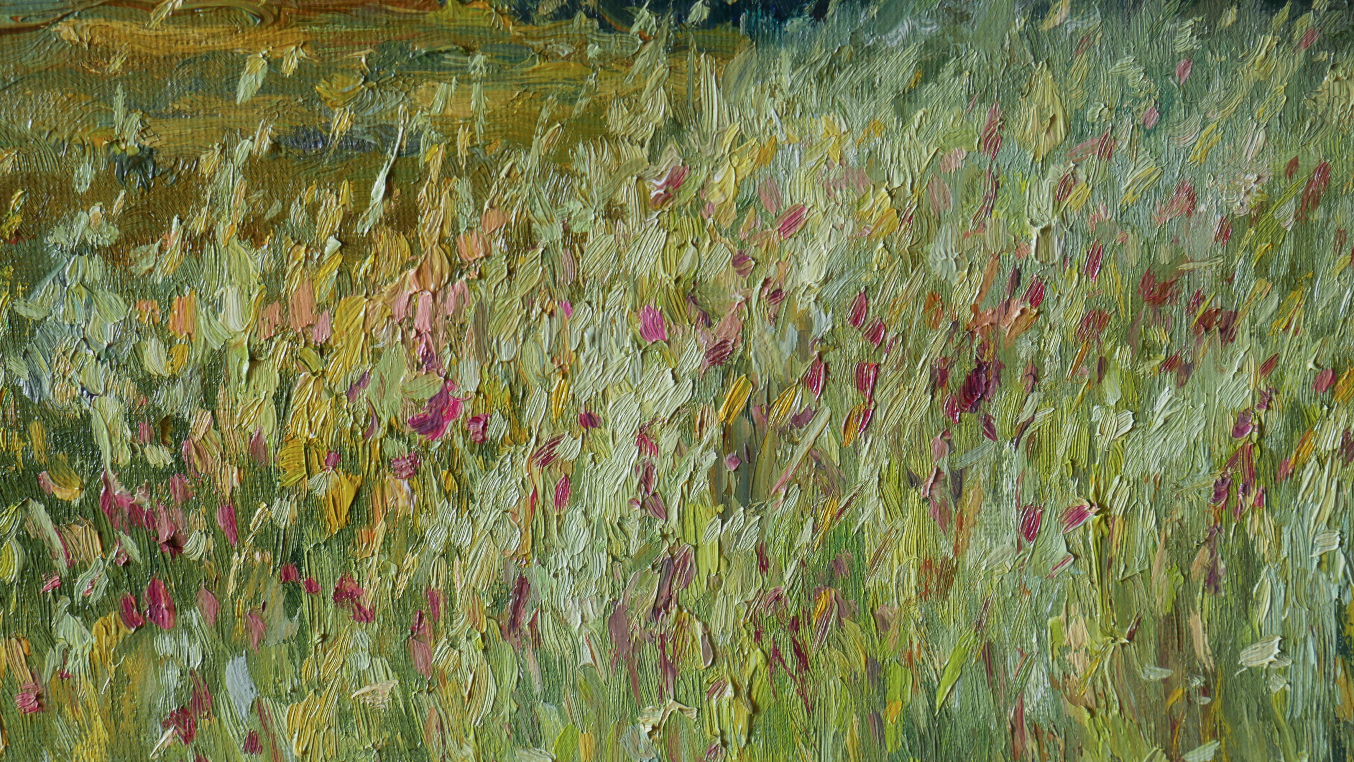 The Gust Of July Wind. Ölgemälde im Angebot 4