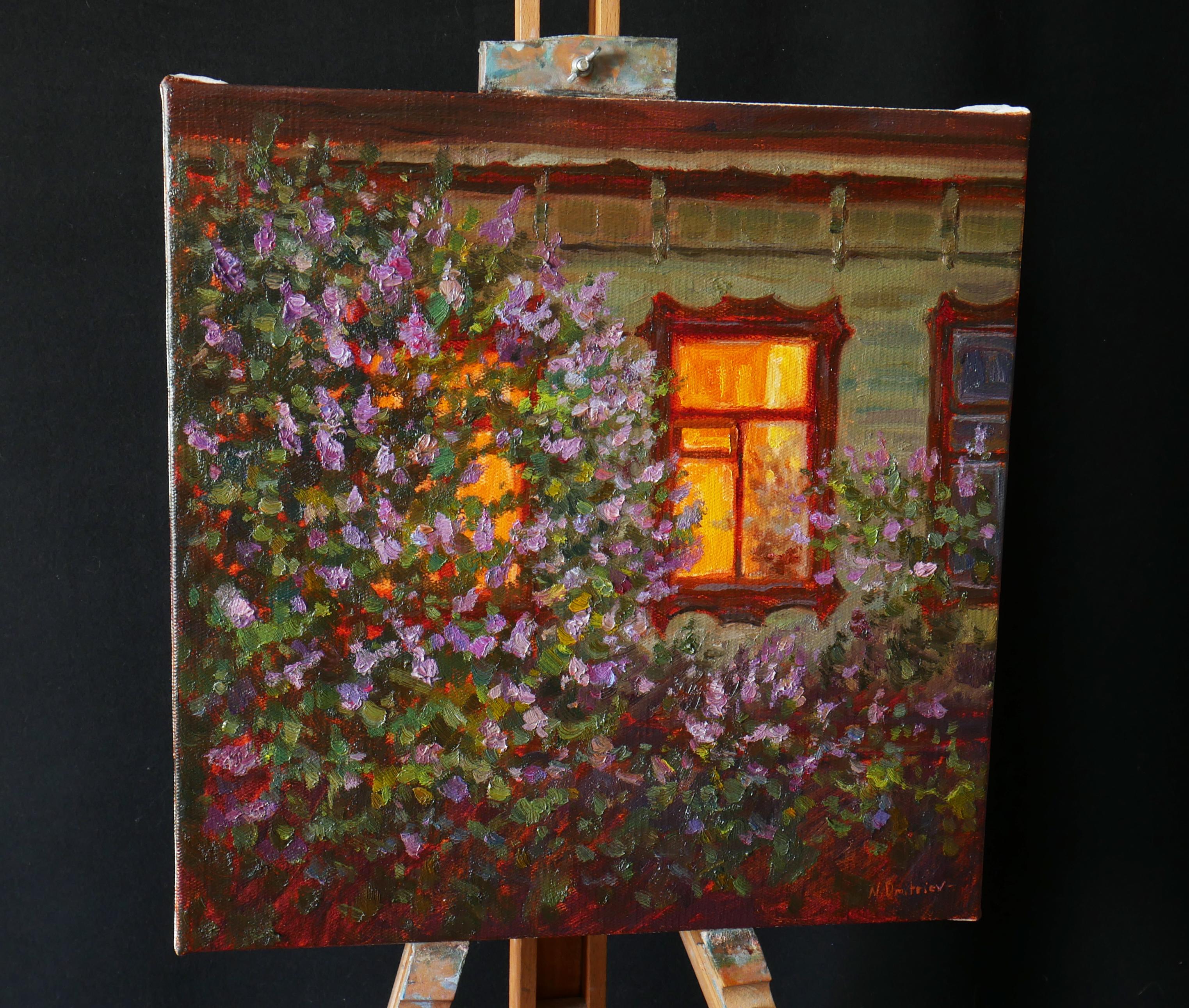 The May Evening - Painting by Nikolay Dmitriev