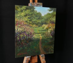 The Path Towards Summer. Oil painting