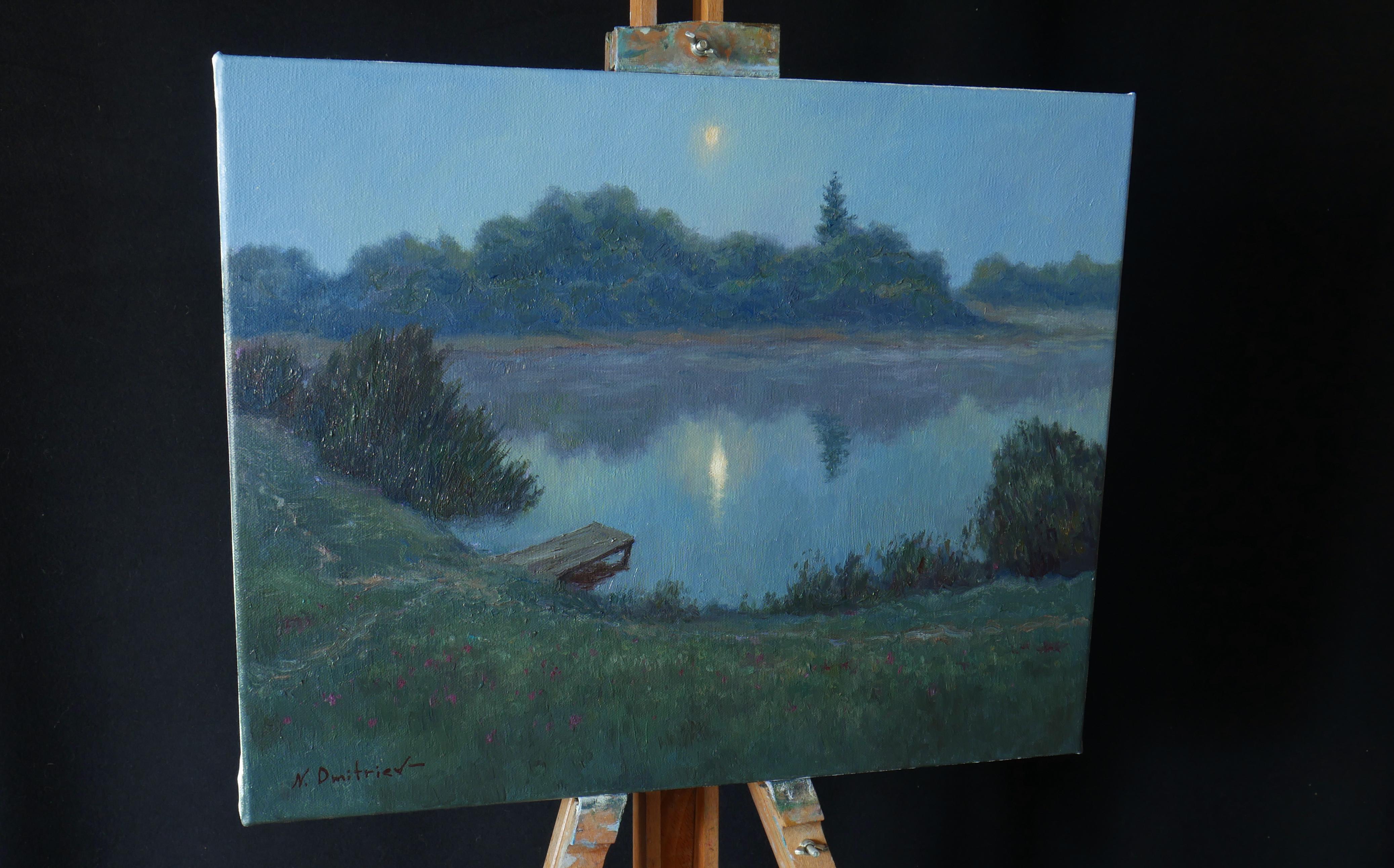 La voce del silenzio - Painting di Nikolay Dmitriev
