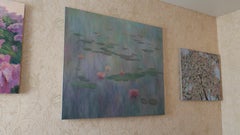Water Lilies large painting
