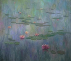 Water Lilies large painting