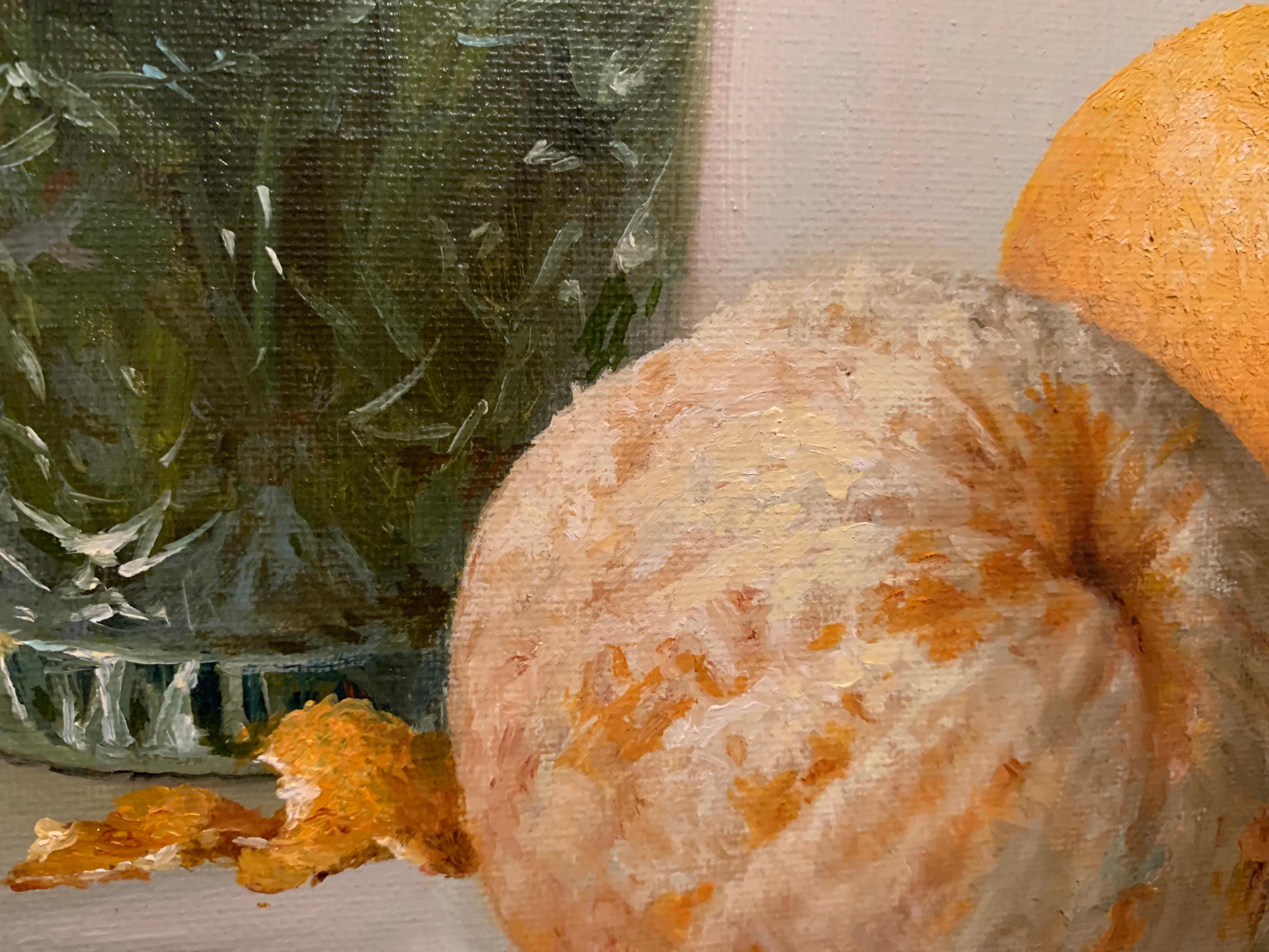 oranges still life painting