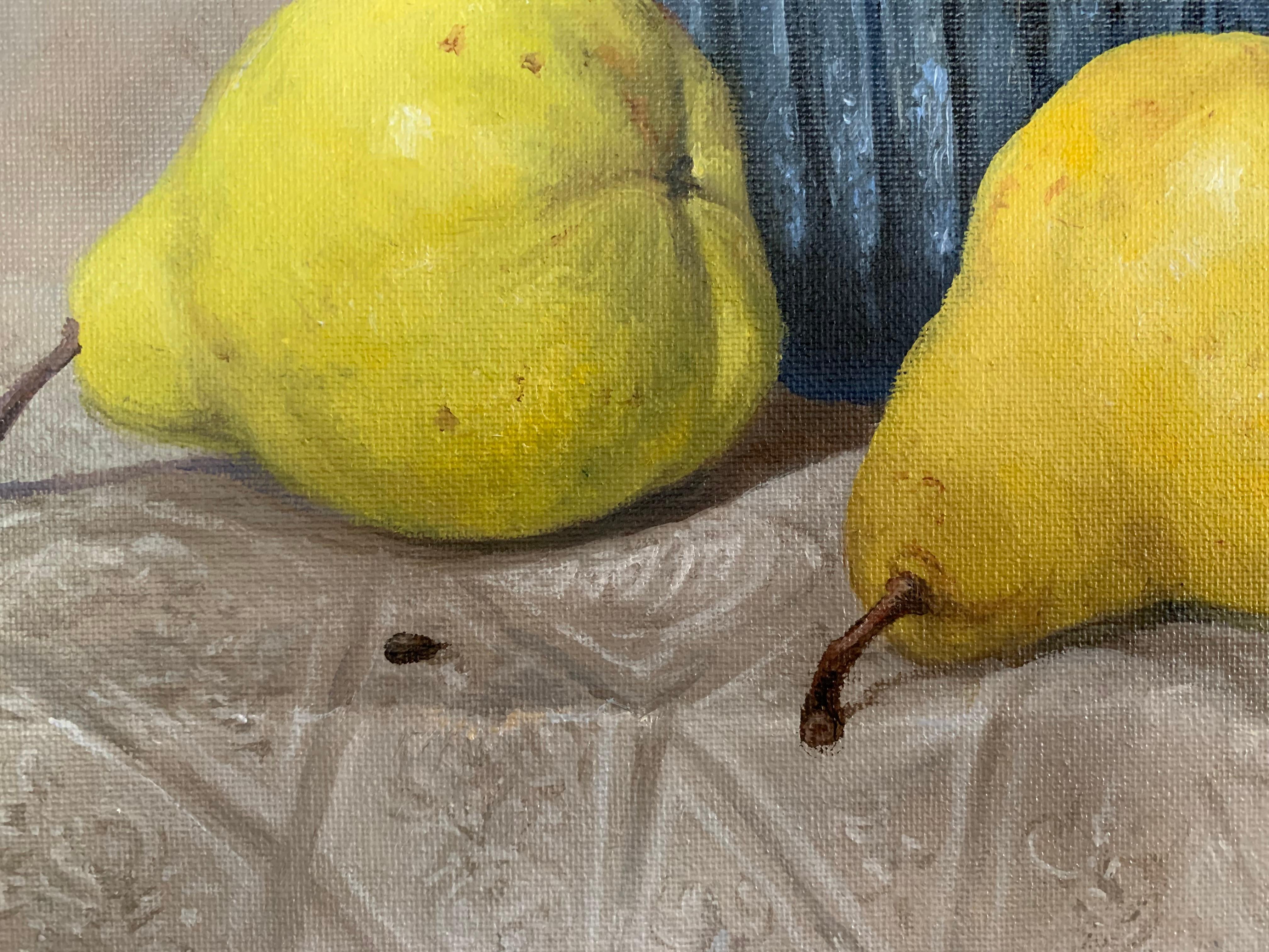 Still Life with Blue Bowl, Oil Painting 2