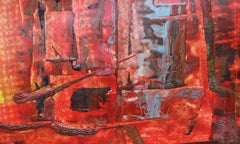 City 14. 1964, papier, monotype, 47x62 cm