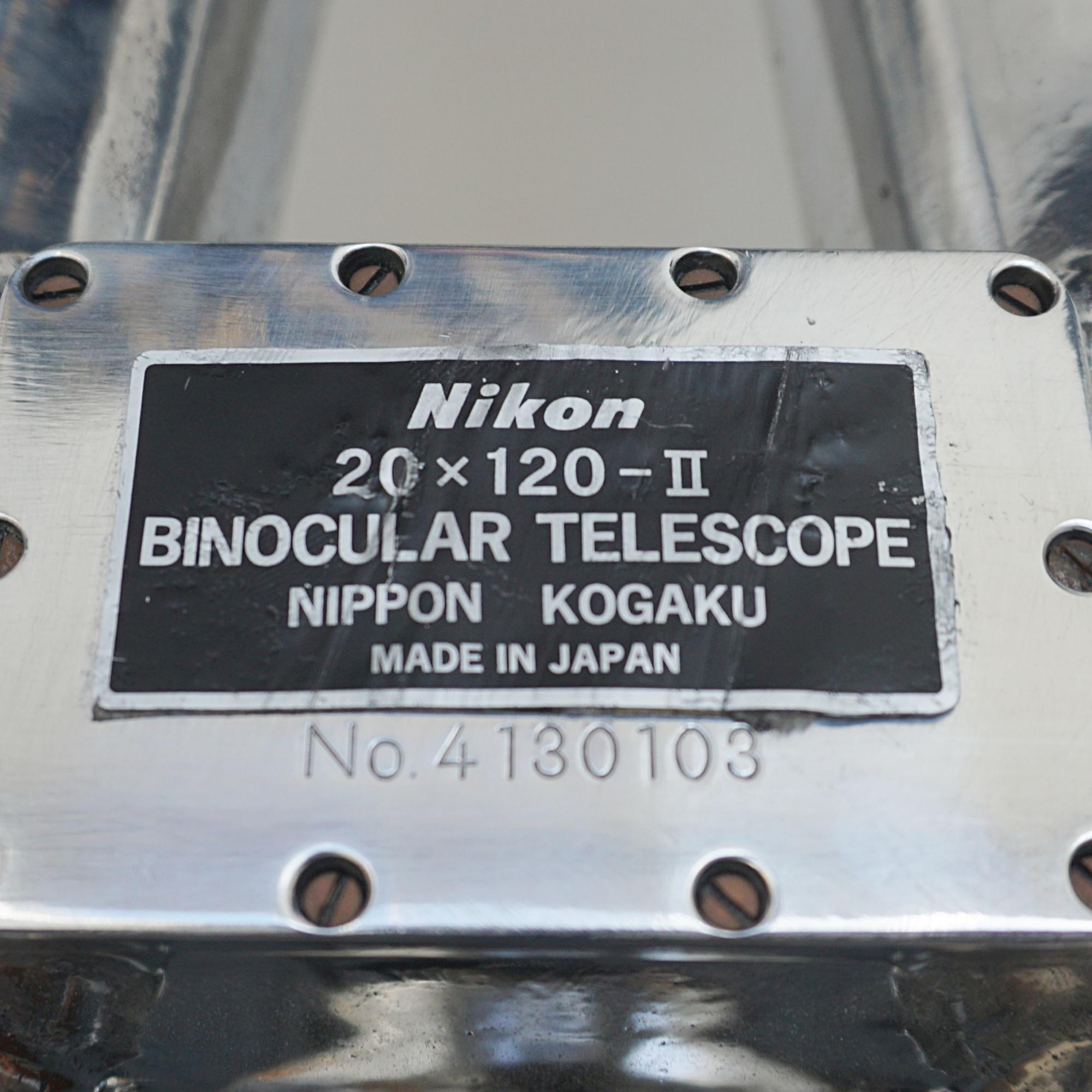 20th Century Nikon WW11 Naval / Marine Binoculars