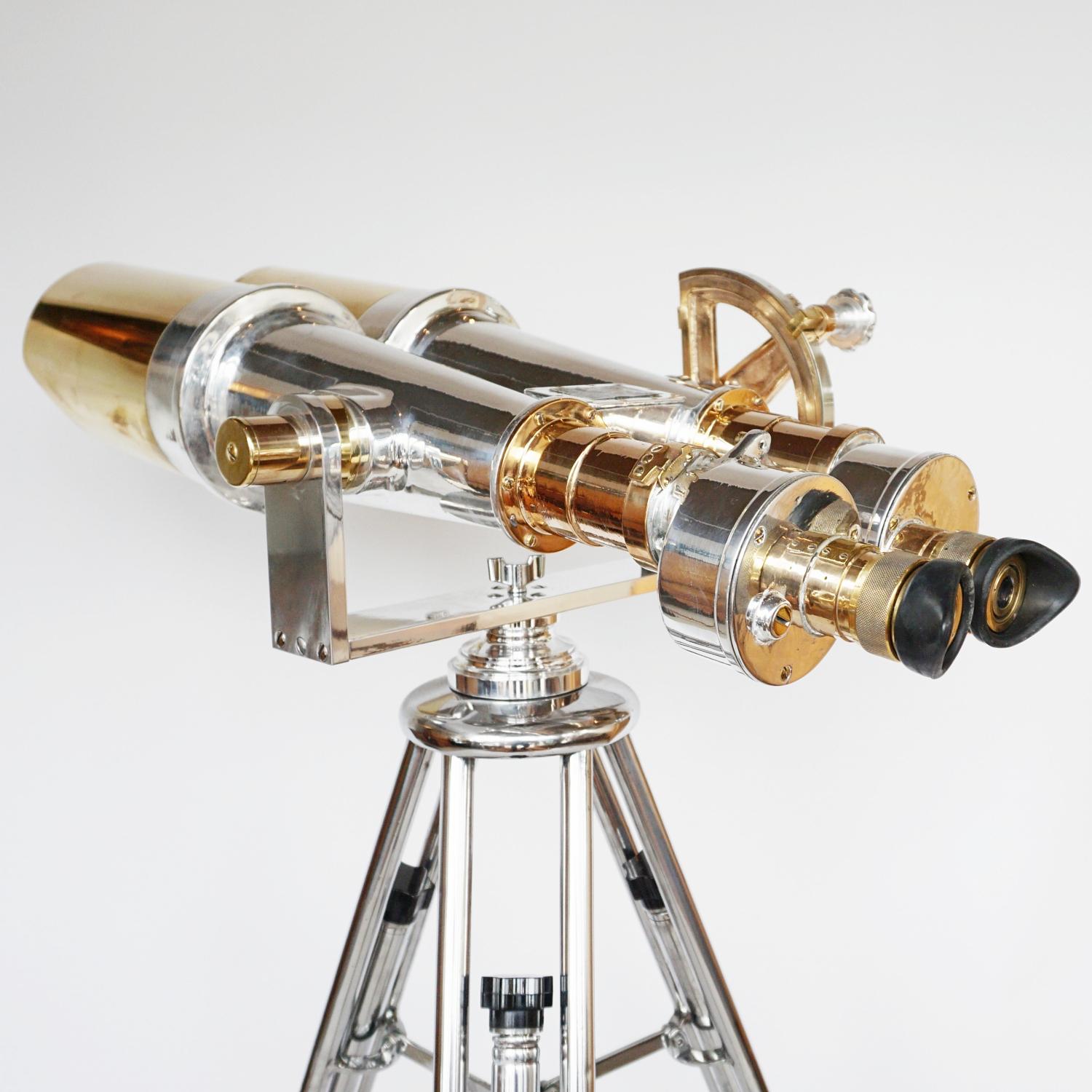Nikon 20x120 WW11 Naval/Marine Binoculars Japanese, Circa 1940 In Good Condition In Forest Row, East Sussex