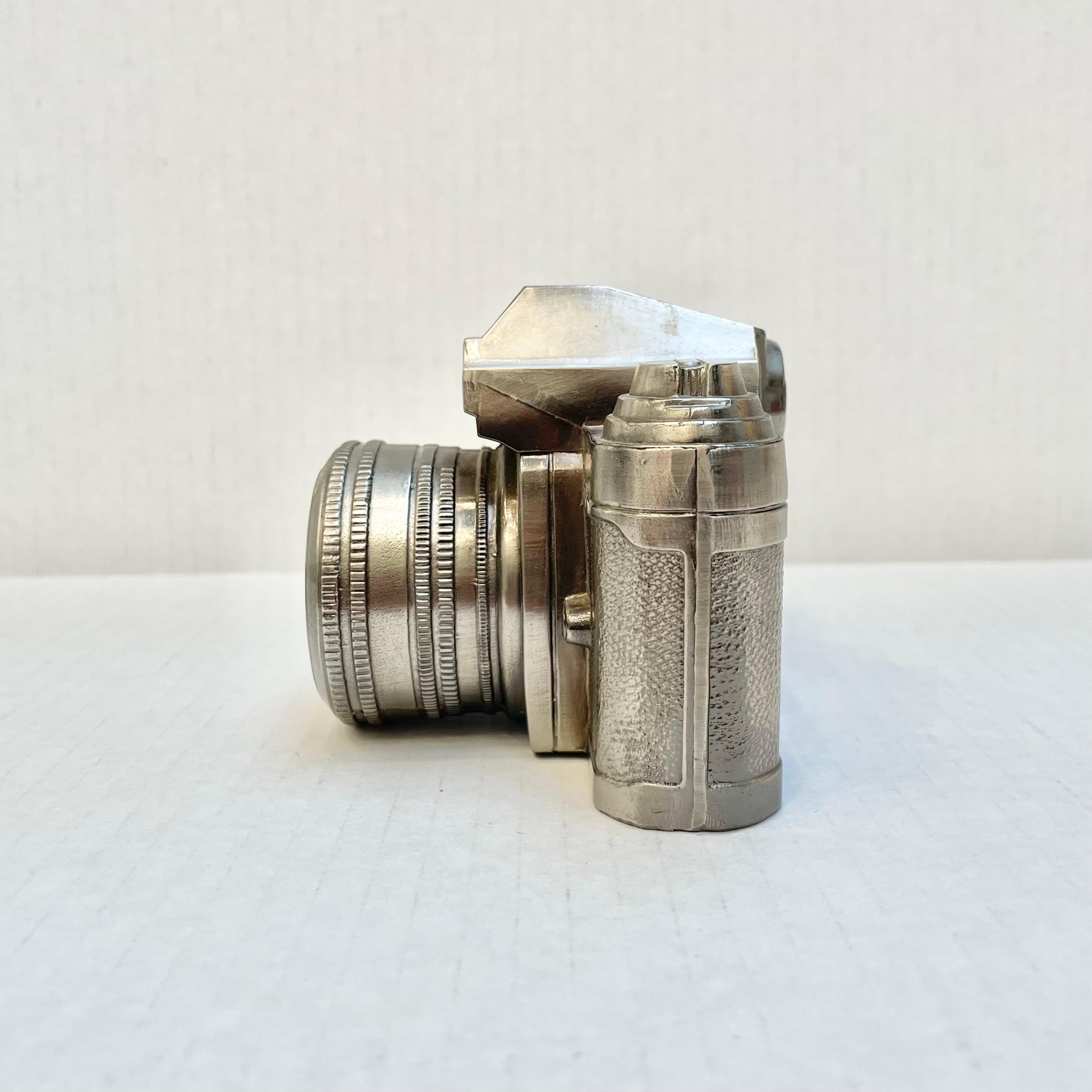 Metal Nikon Camera Lighter, 1980s Japan