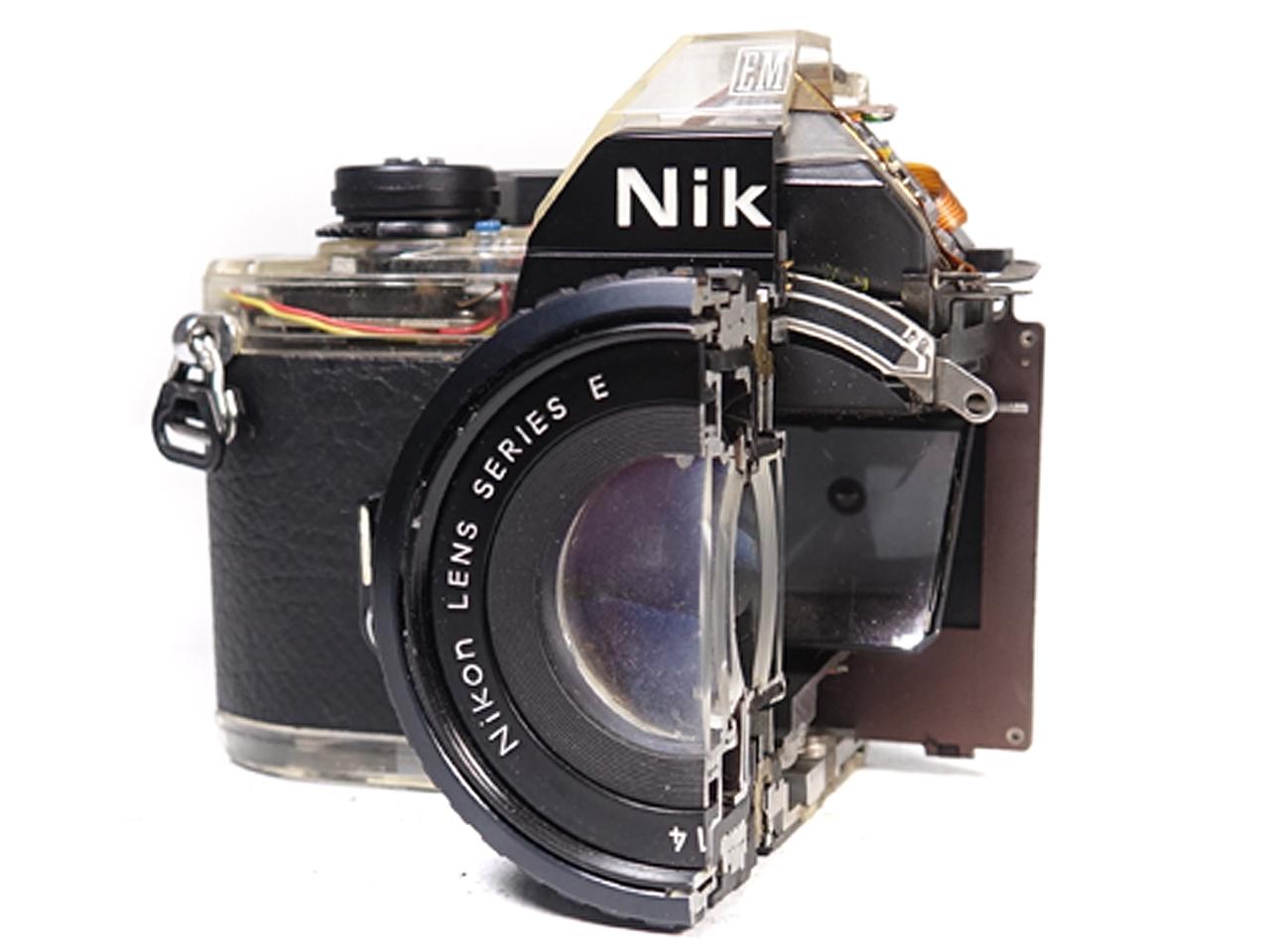 Industrial Nikon EM Factory Cut-Away, Camera Store Display