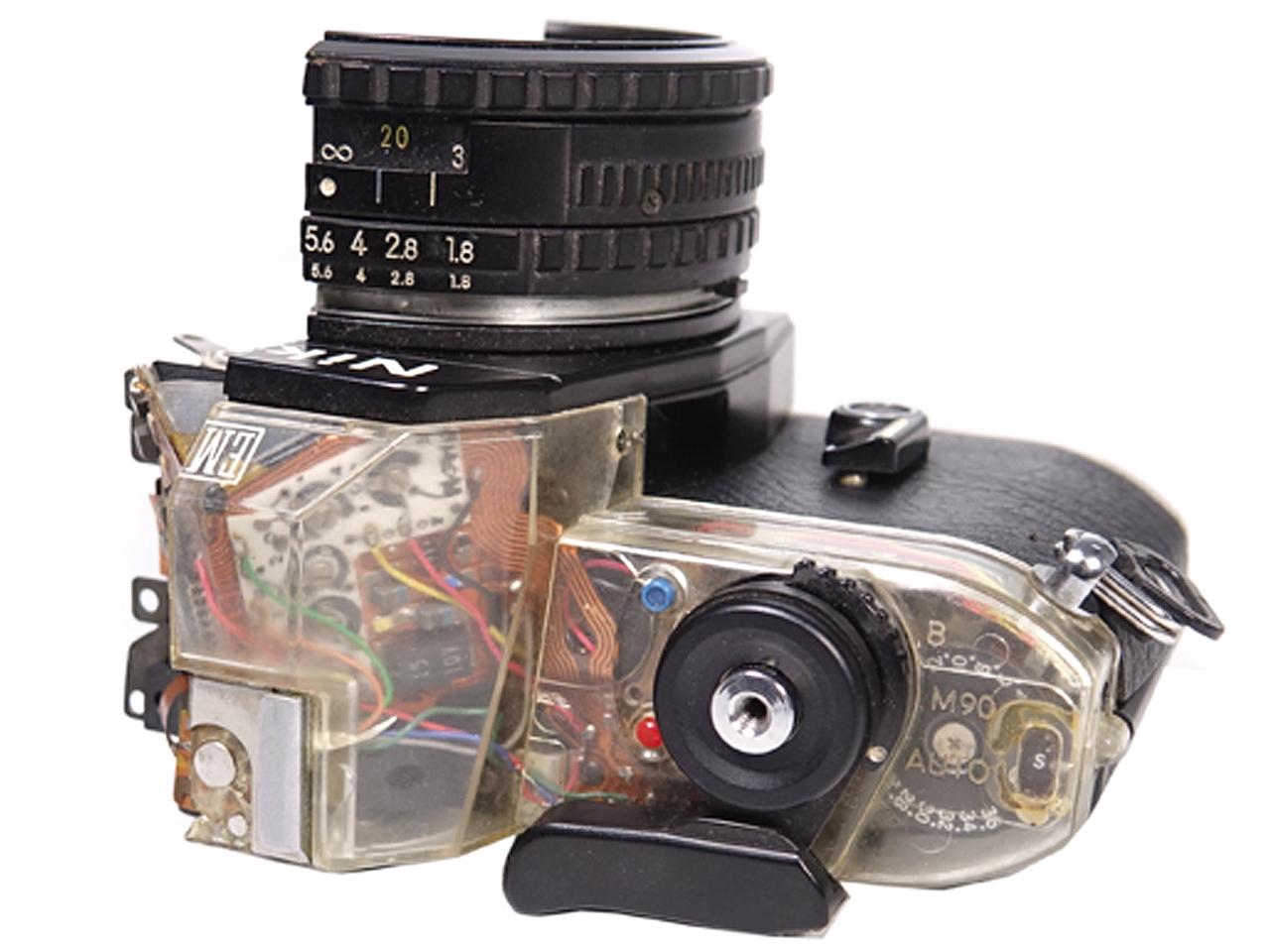 Japanese Nikon EM Factory Cut-Away, Camera Store Display