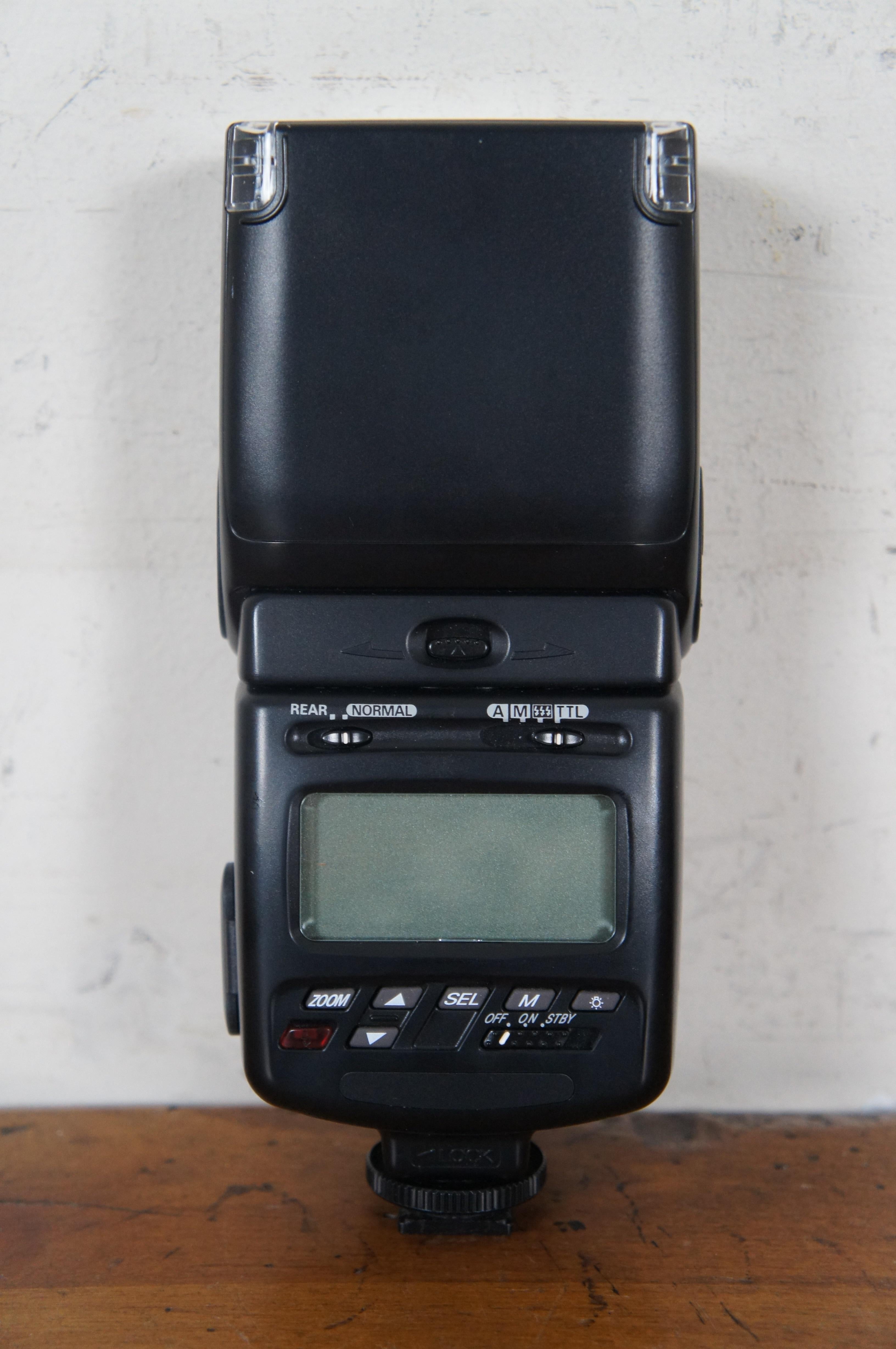 Nikon Lot N90 35mm Camera with MB-10 Grip SB-25 Flash MF-26 Control For Sale 4