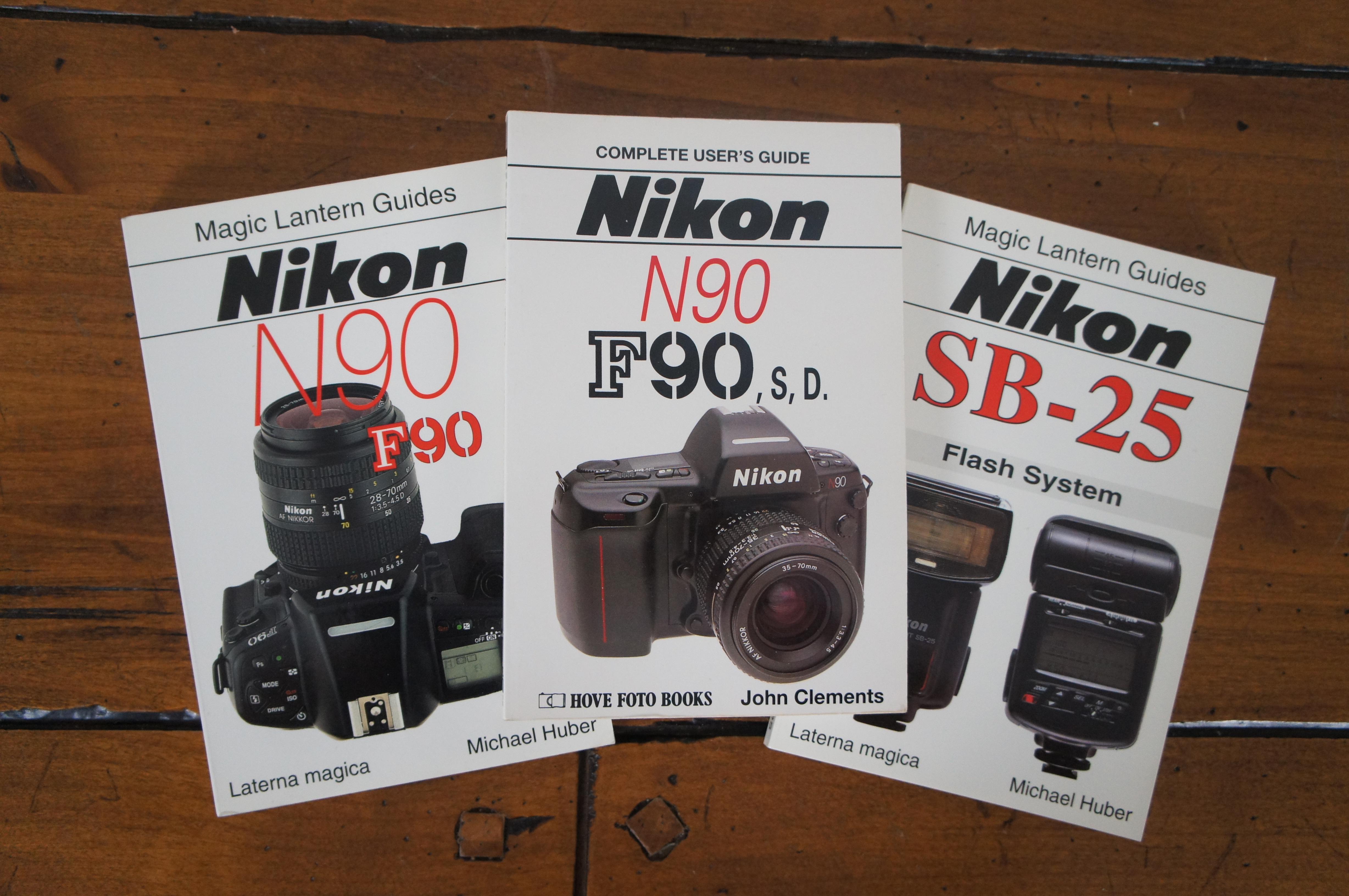 Nikon Lot N90 35mm Camera with MB-10 Grip SB-25 Flash MF-26 Control For Sale 5