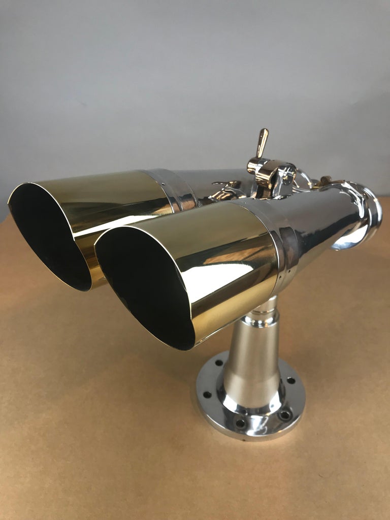 Nikon WWII Navy Battleship Big Eye Binoculars For Sale at 1stDibs