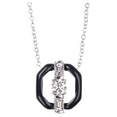 Nikos Koulis Oui Diamond Pendant Necklace