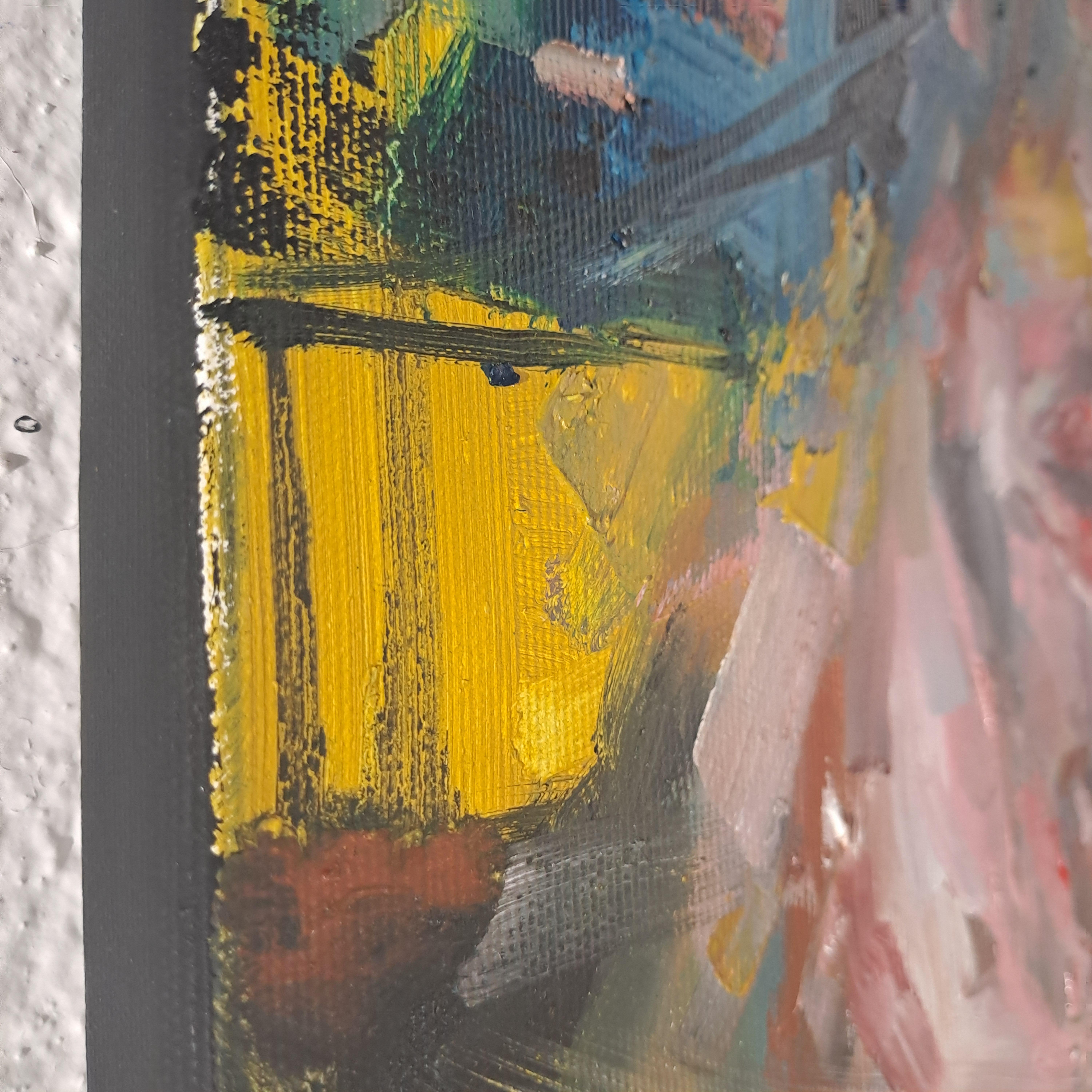 Sussurro astratto - Painting Moderno di Nikos Vavatsis