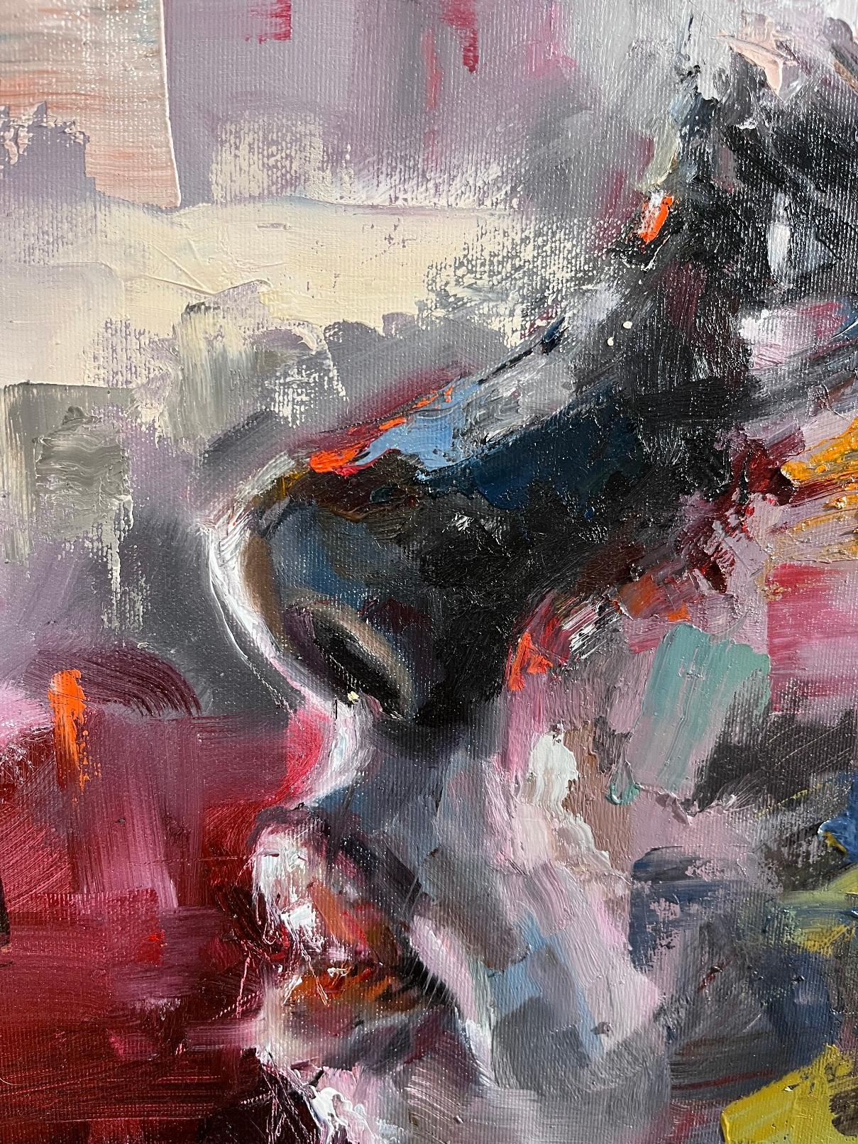 Sunrise - Painting by Nikos Vavatsis