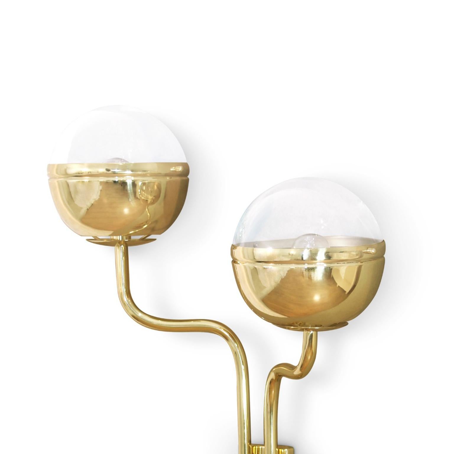 gold lamps