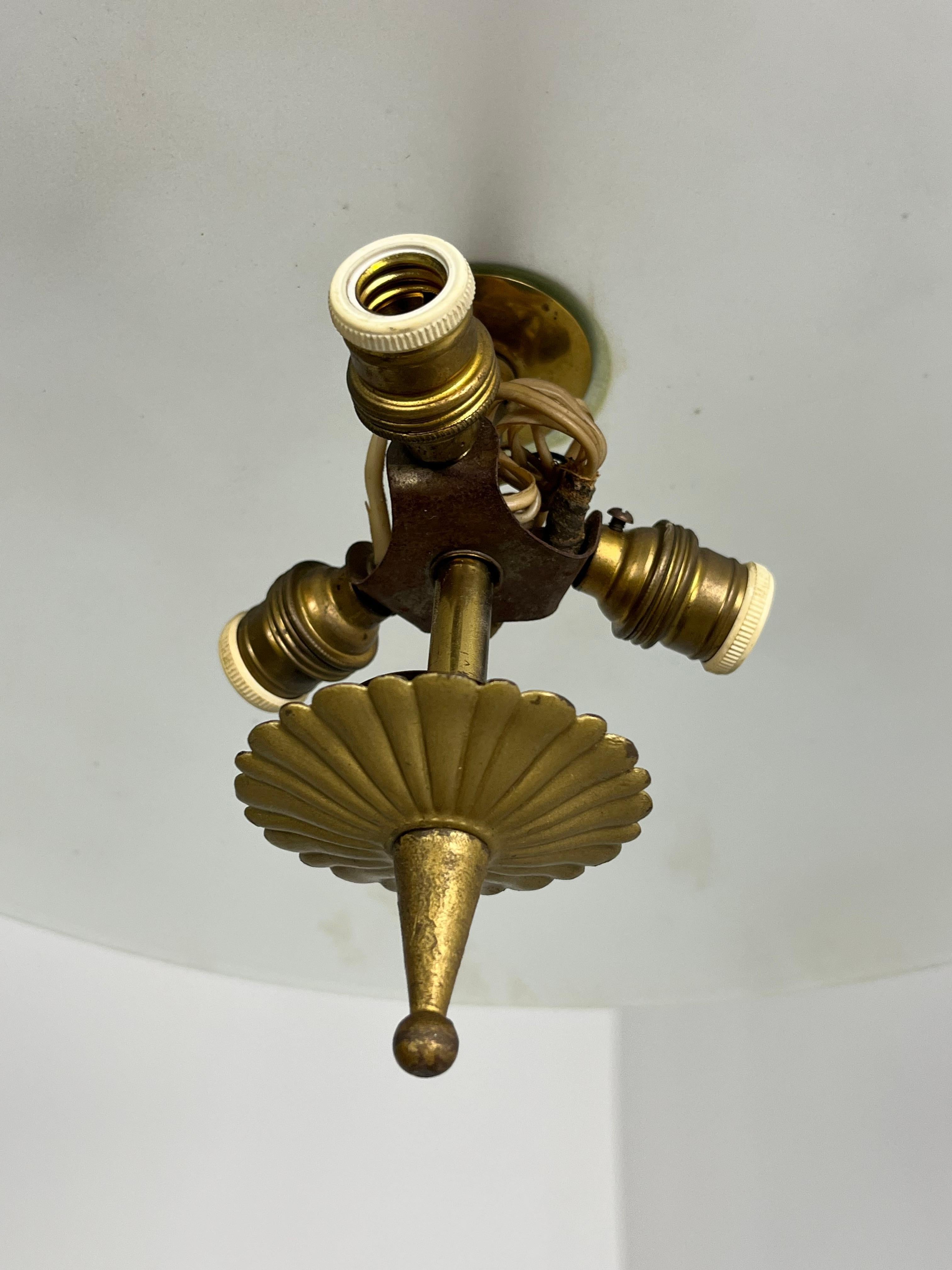 Nilgrüner Murano-Glaslüster, Pietro Chiesa für Fontana Arte 1950er Jahre (Italienisch) im Angebot