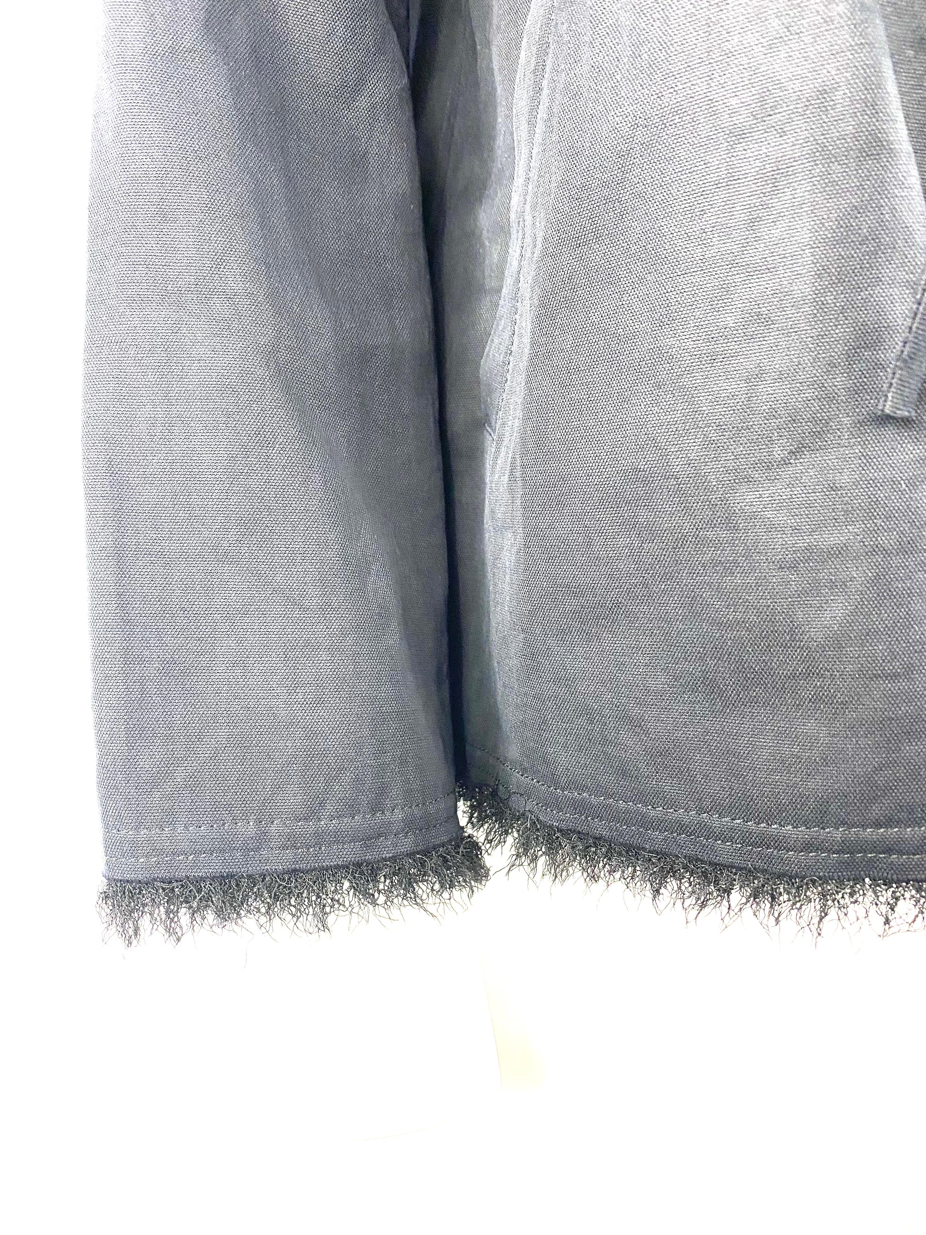 Women's or Men's Nili Lotan Black Cotton Top, Size Medium For Sale