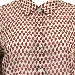 Chemise Nili Lotan Libby à imprimé Paisley en coton multicolore