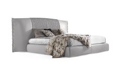 21st Century Nilo Bed in Leather by Roberto Cavalli Home Interiors