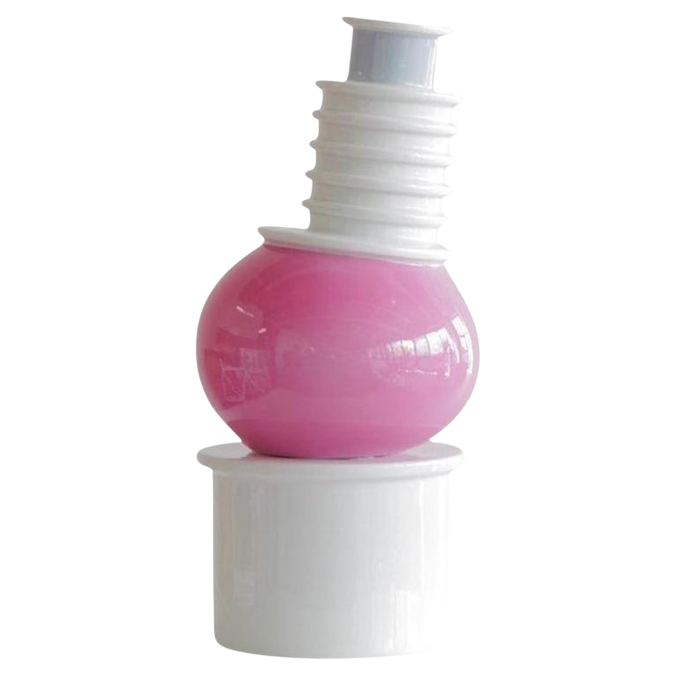 Nilo-Vase, entworfen von Ettore Sottsass 1983 für die Kollektion Memphis Milano