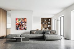 Il tuo cuore ha deciso  -  Vibrante opera d'arte a tecnica mista su tela