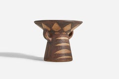 Nils Allan Johannesson, Vase, Brown-Glazed Stoneware, Sweden, 1960s