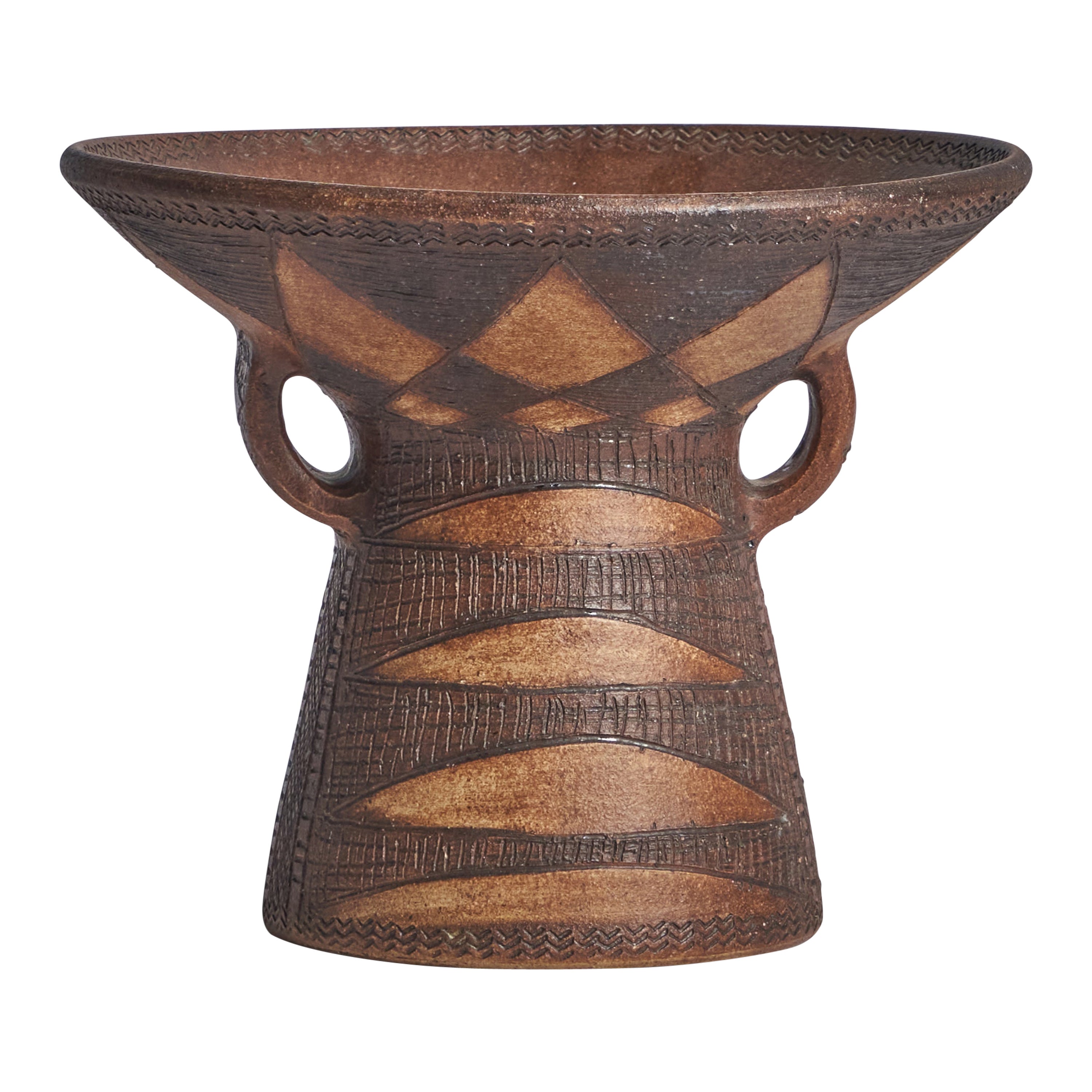 Nils Allan Johannesson, Vase, Stoneware, Sweden, 1970s
