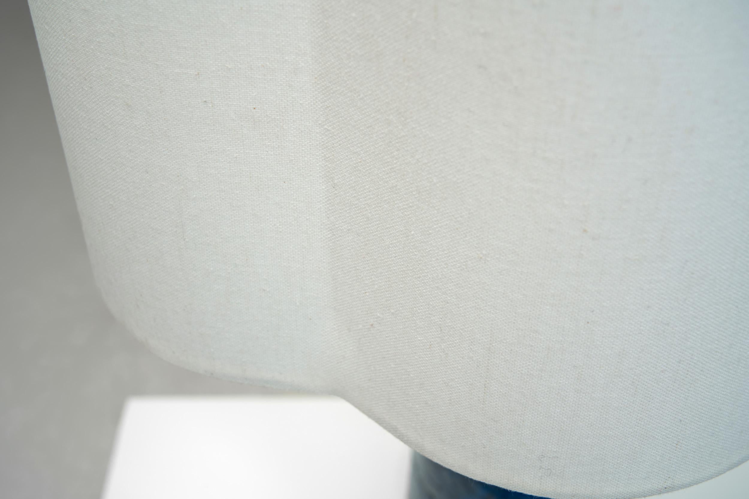 Nils and Herman Kähler Ceramic Table Lamp, Denmark 1960s en vente 5