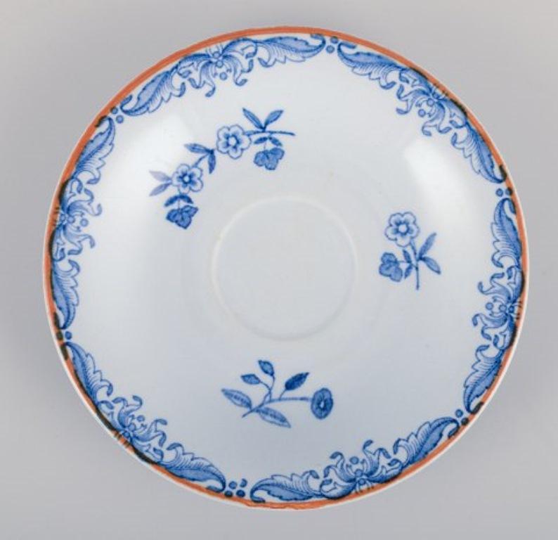 Nils Emil Lundström para Rörstrand. Juego de seis tazas y platillos de café 