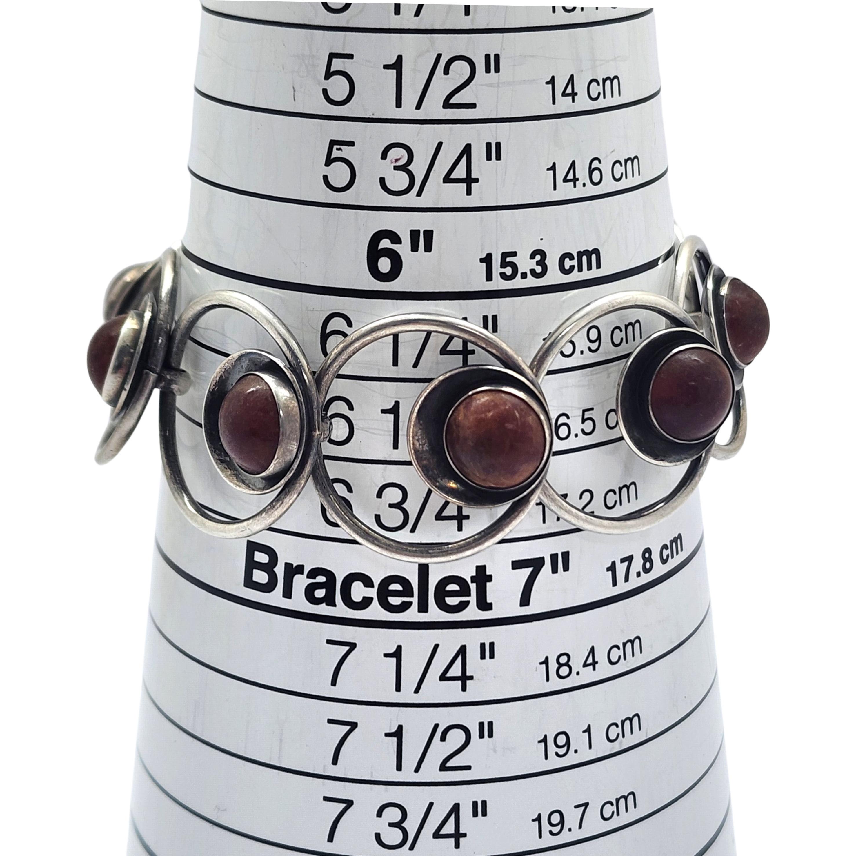 Nils Erik NE dalla Danimarca Bracciale d'ambra in argento sterling in vendita 4