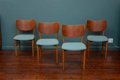 Nils & Eva Koppel Dining Chairs for Slagelse Møbelværk