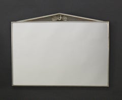 Nils Fougstedt 1926 for Firma Svenskt Tenn. Swedish Grace Pewter Mirror.