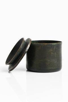 Pot en argent sterling Kronsilver Nils Fougstedt Produit par Fabriksaktiebolaget en Suède