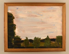 Nils-Göran Brunner, Swedish Painter, Oil / Board, Modernist Landscape