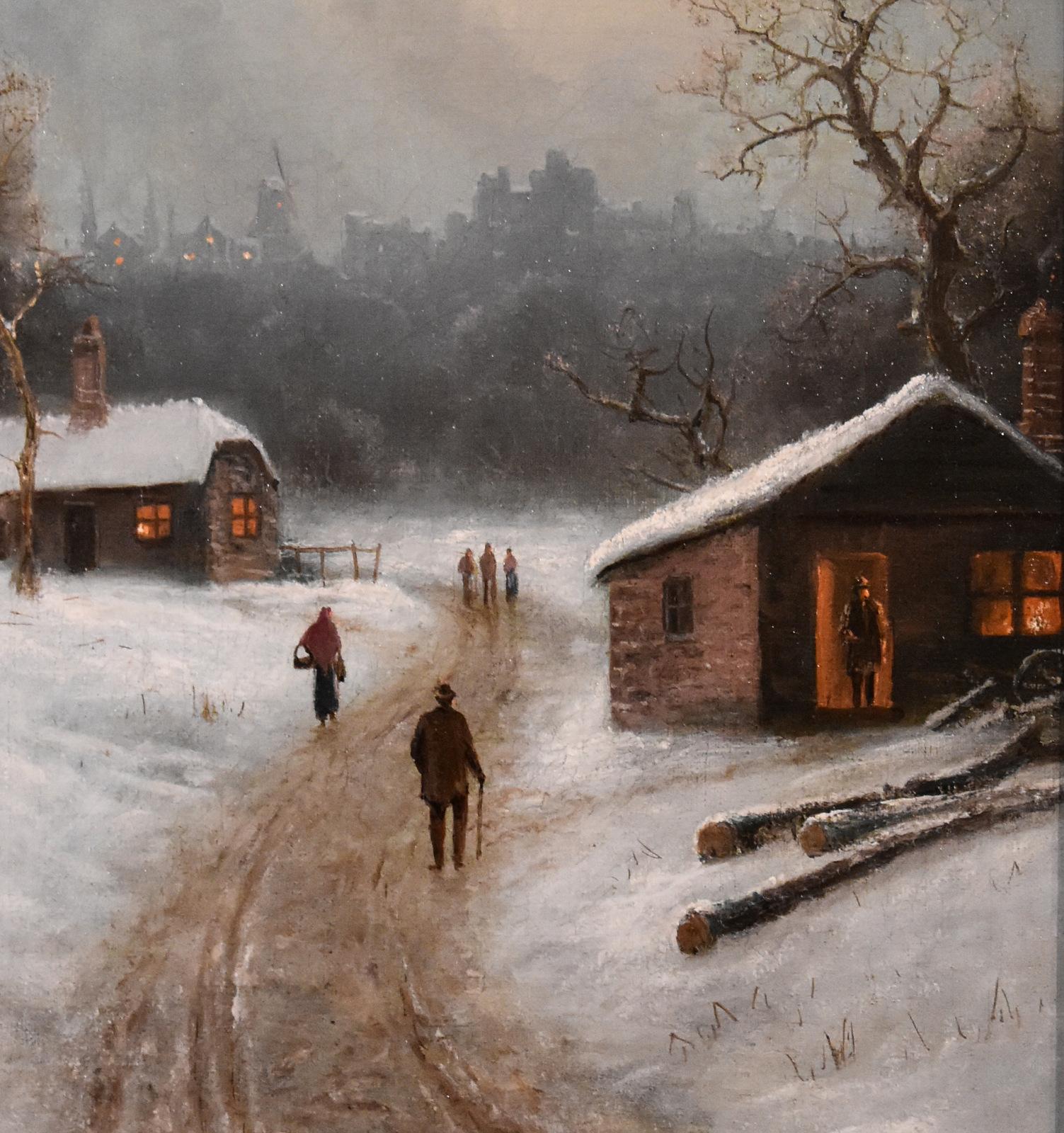 Oil Painting by Nils Hans Christiansen 