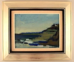 Nils Ingvar Walterström '1920-1988', Sweden, Oil on Canvas, Modernist Landscape