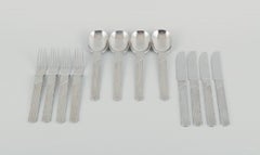 Nils Johan, Modernist Swedish Design, Complete Dinner Service for Four Persons