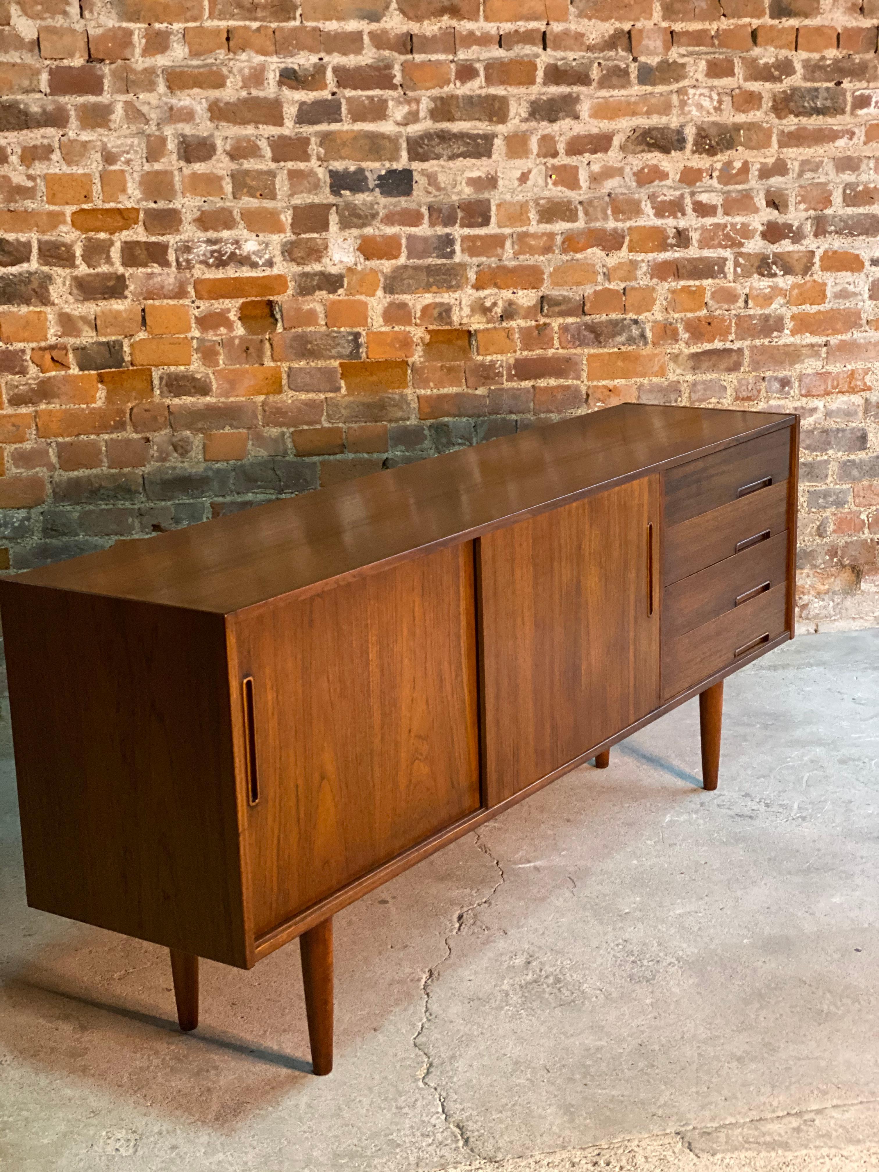 Swedish Nils Johnsson Trento Teak Sideboard for Troeds Bjärnum, Sweden, circa 1970