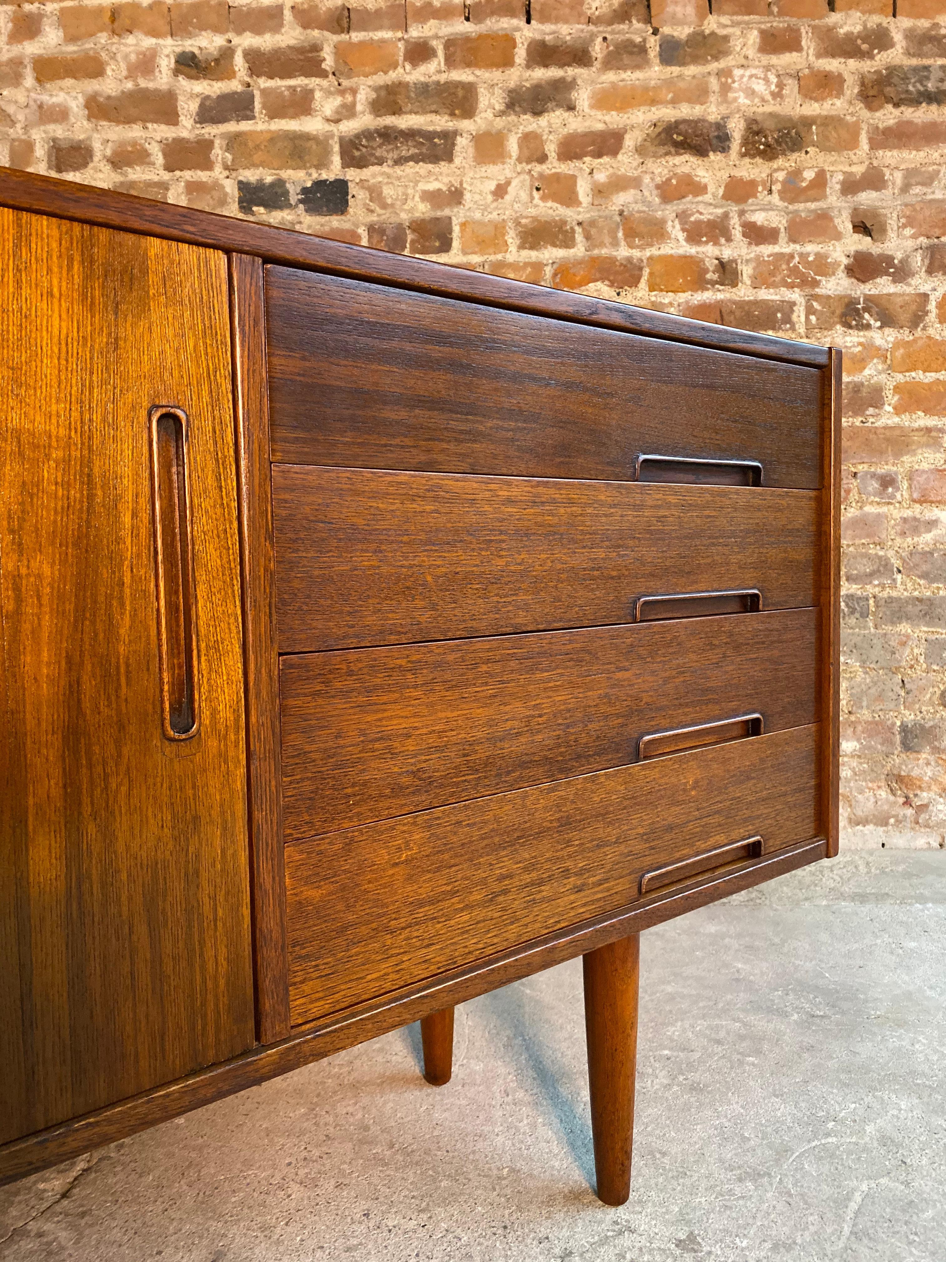 Late 20th Century Nils Johnsson Trento Teak Sideboard for Troeds Bjärnum, Sweden, circa 1970