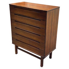 Nils Jonsson Danish Modern Rosewood Six Drawer Dresser