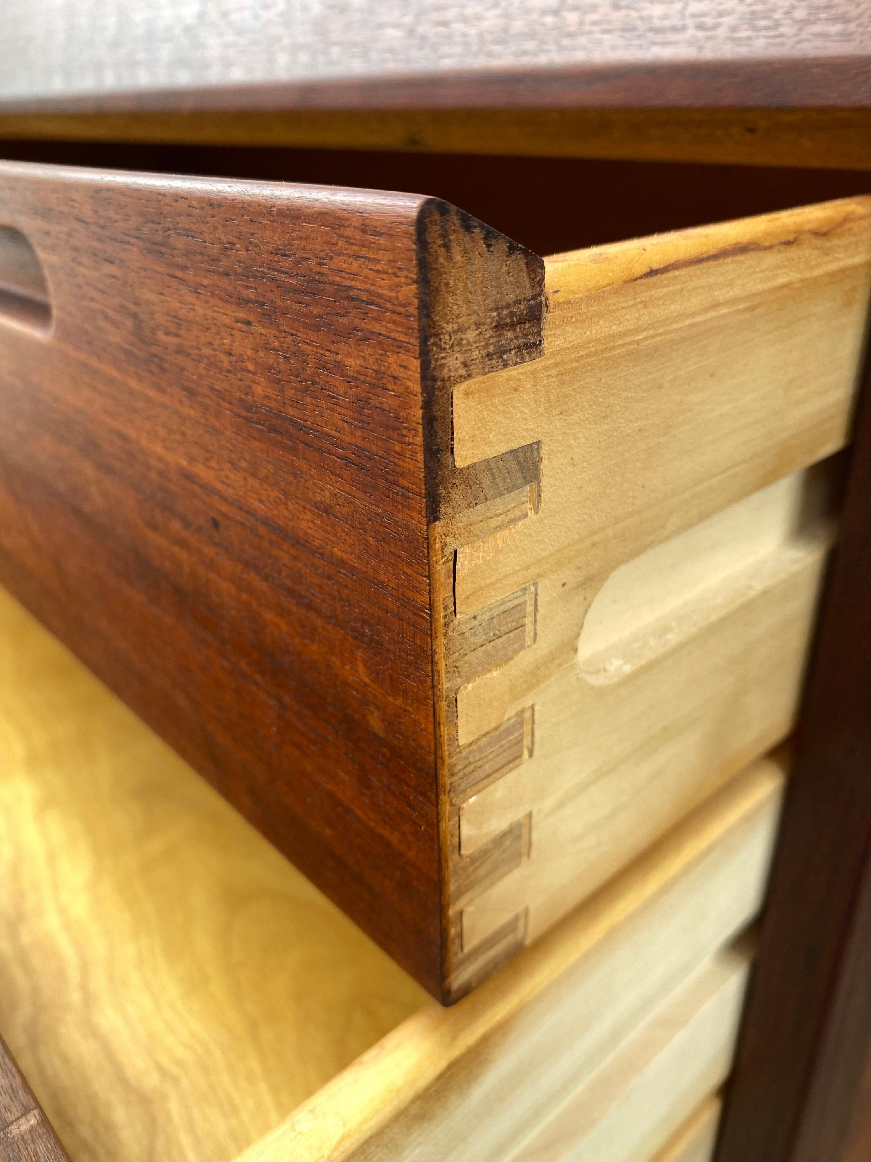 Nils Jonsson for HJN Mobler Teak Desk 5