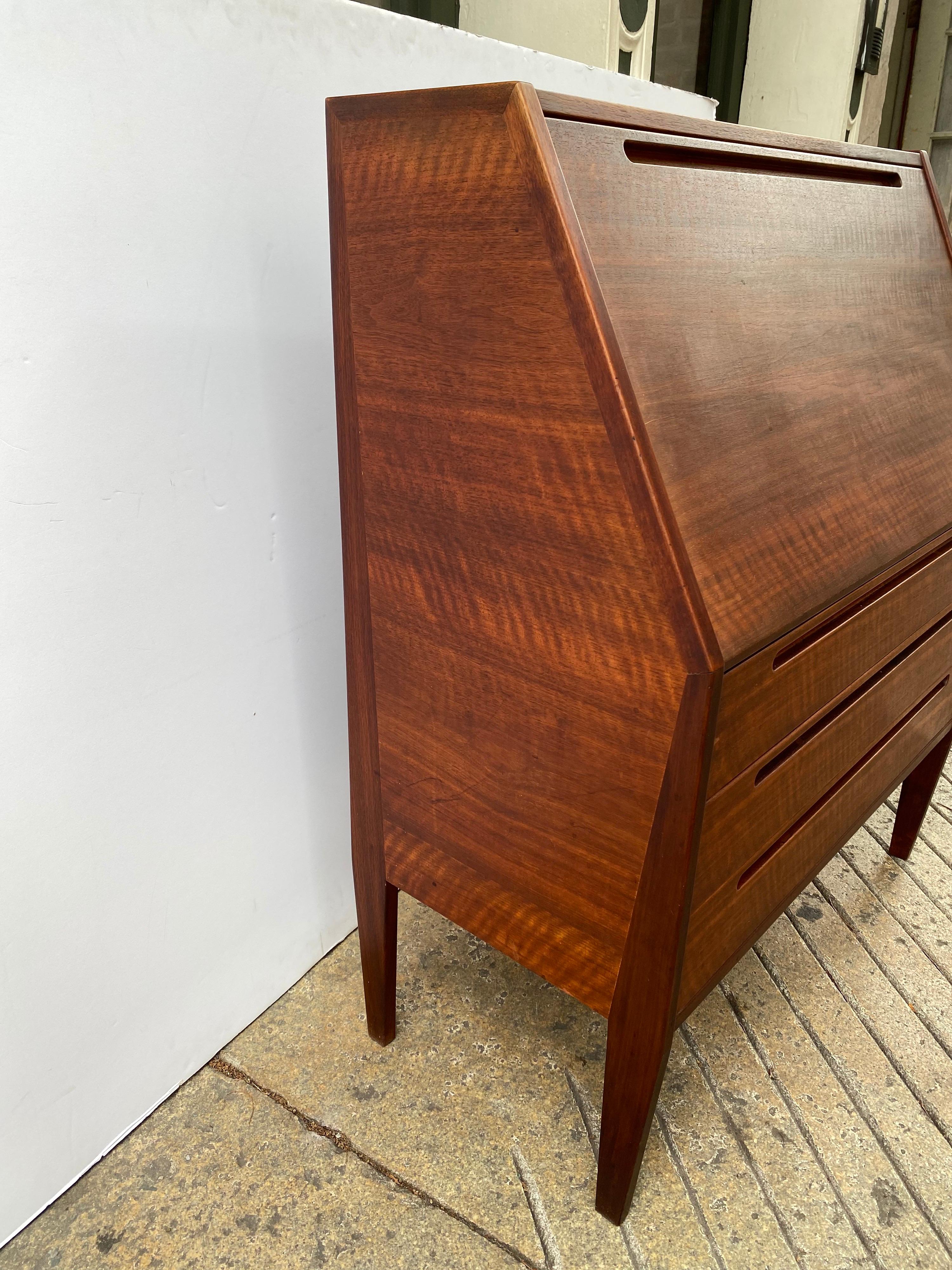 Nils Jonsson for HJN Mobler Teak Desk 1