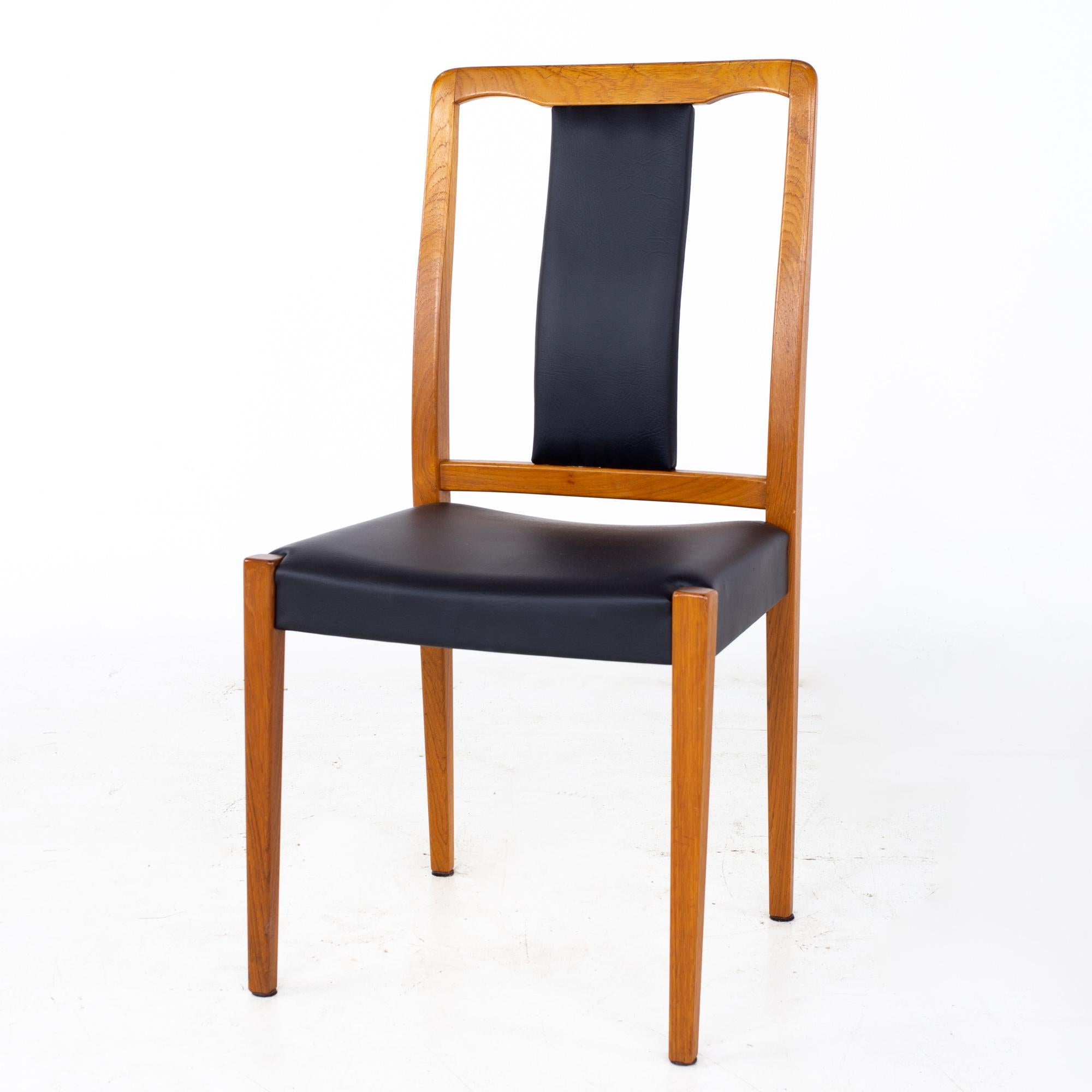 Nils Jonsson for Hugo Troeds Mid Century Danish Teak Dining Chairs, Set of 6 5