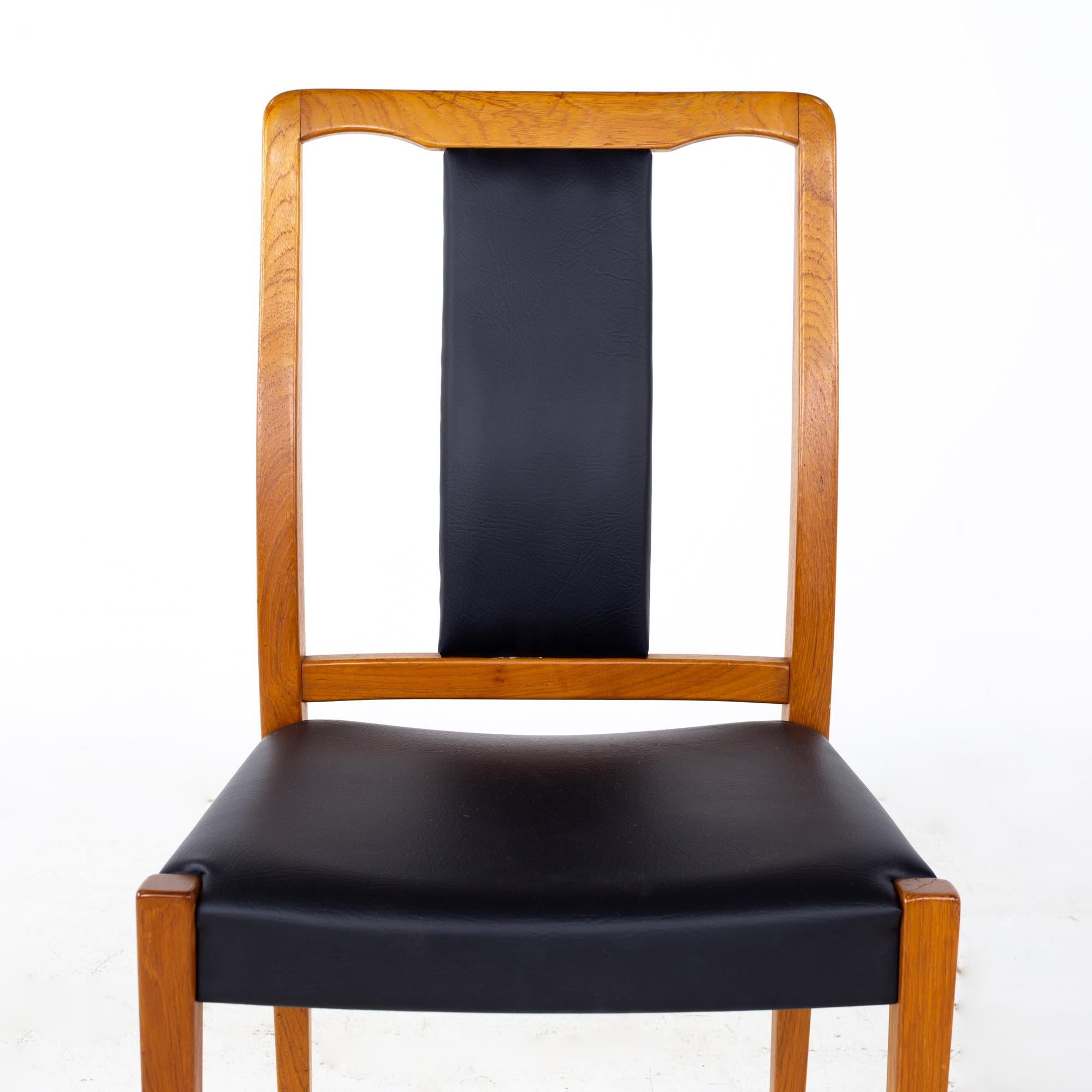 Nils Jonsson for Hugo Troeds Mid Century Danish Teak Dining Chairs, Set of 6 8