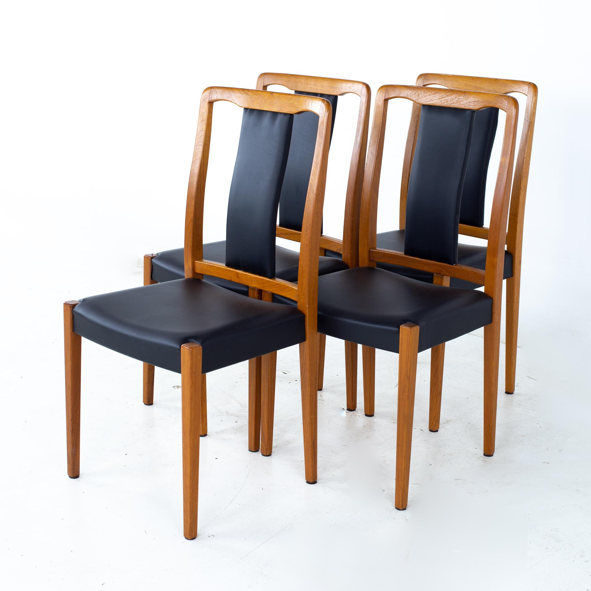 Mid-20th Century Nils Jonsson for Hugo Troeds Mid Century Danish Teak Dining Chairs, Set of 6