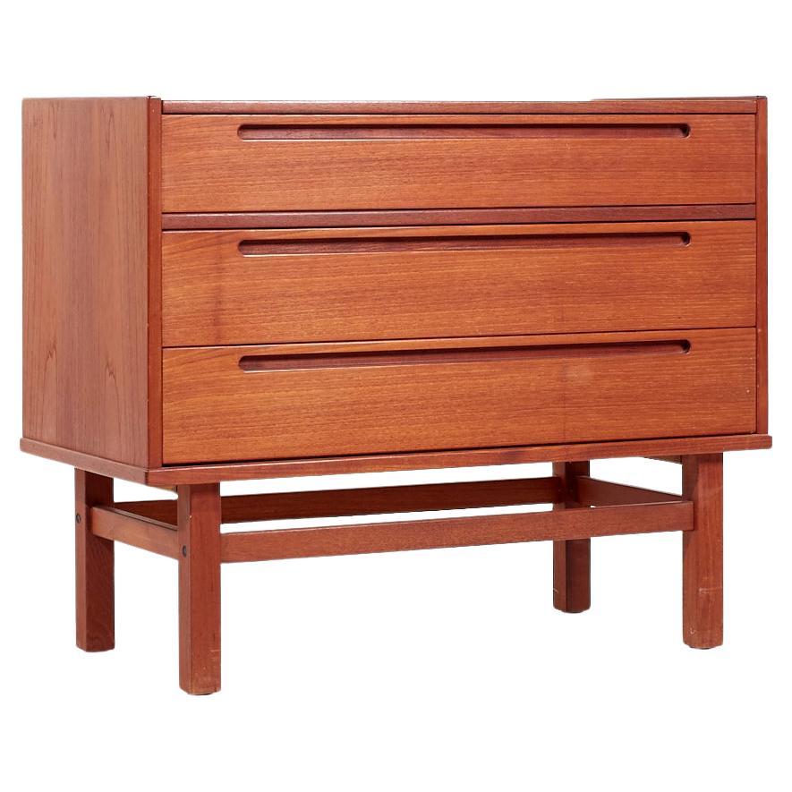 Nils Jonsson for Torring Møbelfabrik Mid Century Teak Vanity Dresser